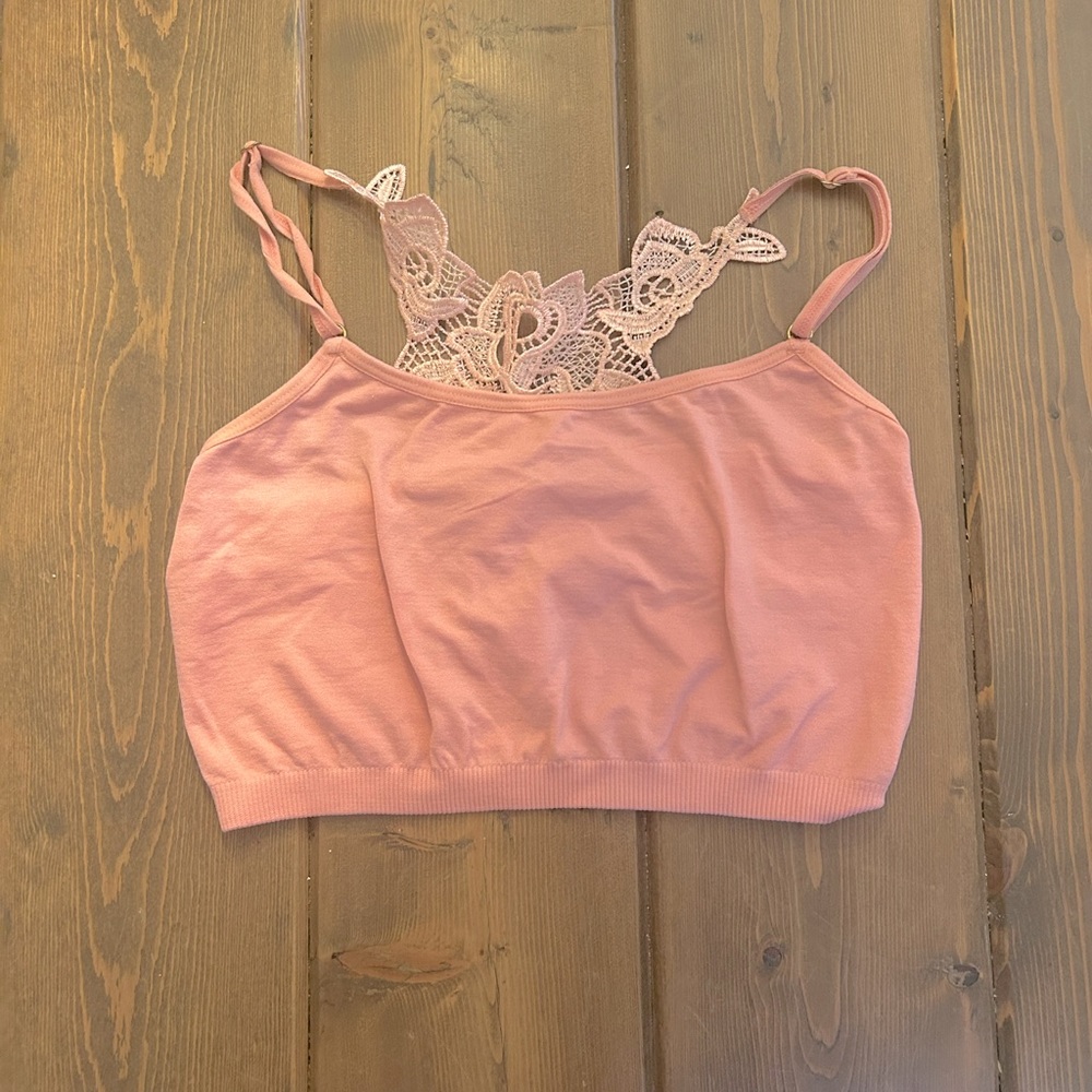 Comfy, pink bralette